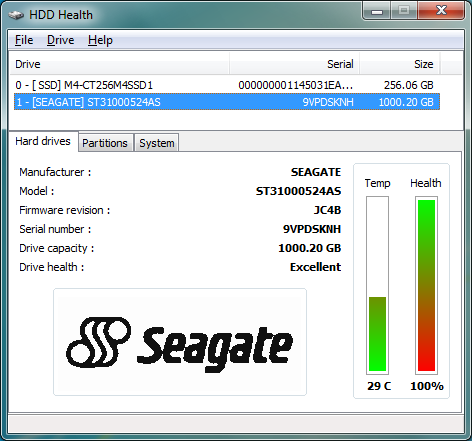 hdd health فحص ومراقبة الهارد ديسك القرص الصلب