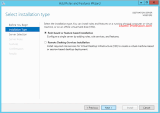installation and configuration of active directory domain services on windows server 2012 r2