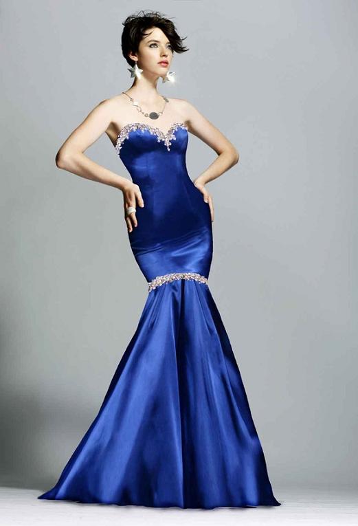 blue prom dresses