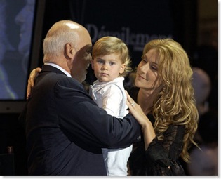 celine dion family