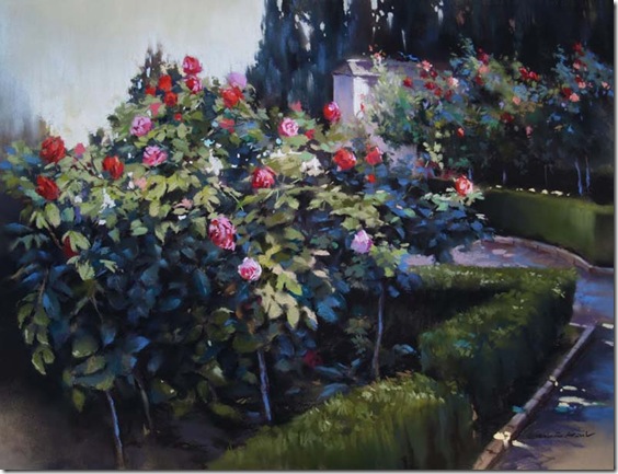 Jardines del Generalife-German-Aracil-Enkaustikos