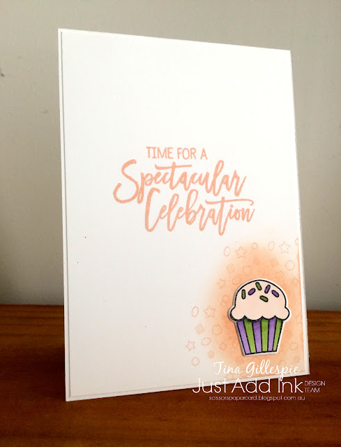 scissorspapercard, Stampin' Up!, Just Add Ink, Birthday Cheer, Detailed Birthday Edgelits, Stampin' Blends