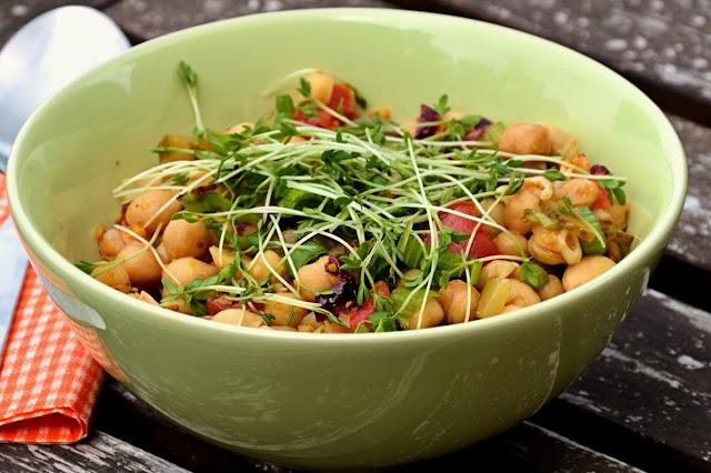 Salade aux  Pois Chiches