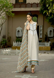 Khaadi Unstitched Embroidered Eid Collection 2013