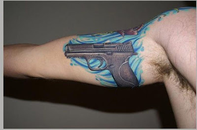 gun tattoos designs