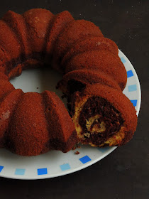 Marble Pound cake