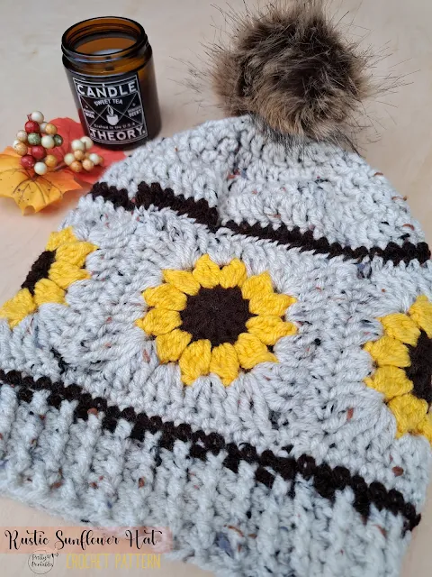 Rustic Sunflower Hat