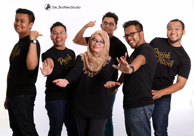 Photoshoot Projek Travel Bersama De Brothers Studio