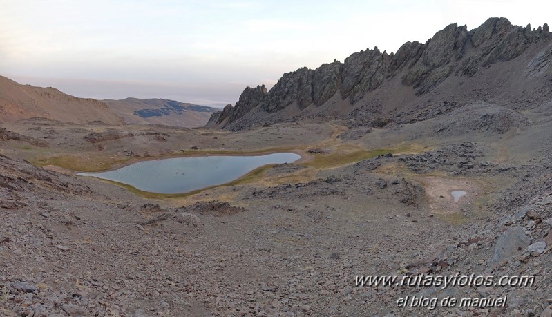 Puntal de Loma Púa - Pico del Sabinar - Pico del Púlpito - Puntal de Terreras Azules