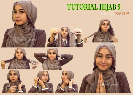 model berhijab terbaru style 2