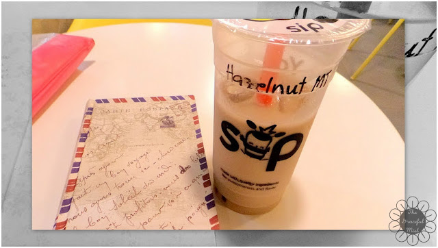 Sip Philippines - Hazelnut Milk Tea Review (www.TheGracefulMist.com)