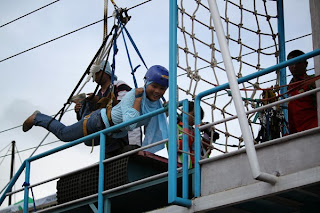 Panjang Flying Fox di Kampung Gajah Wonderland