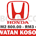 JAWATAN KOSONG TERBARU HONDA MALAYSIA 2016 - GAJI RM2 800 - RM3 400.00