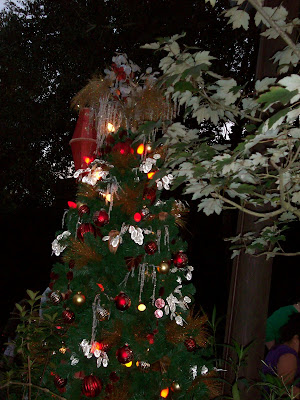 Disney's Animal Kingdom Christmas Tree Disney World