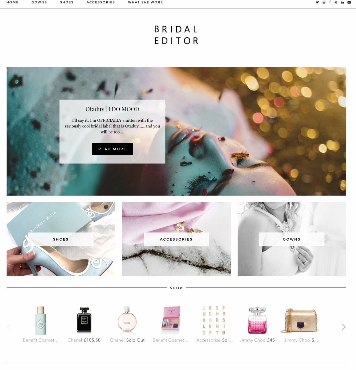 BRIDAL EDITOR | LAUNCH