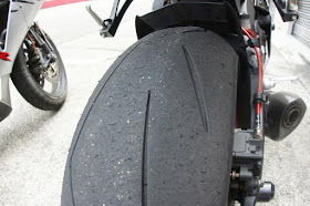 Tortured Pirelli Diablo Supercorsa rear