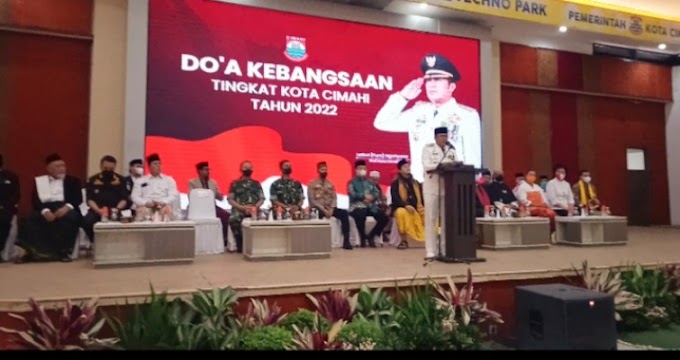 Peringati HUT RI, Pemkot Cimahi Gelar Doa Kebangsaan, Inilah Harapan Walikota Ngatiyana