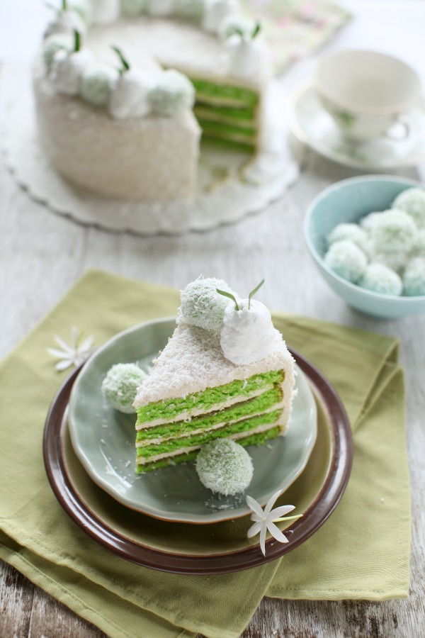 Masam manis: Kek Onde-onde yang sedap sangat!