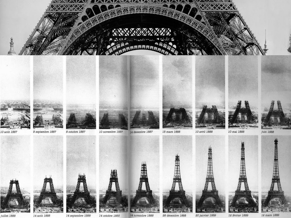 Construction of the Eiffel Tower ~ Fun Source