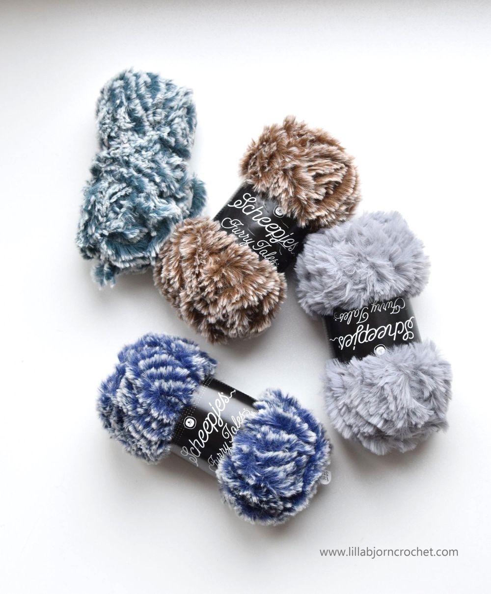 Faux fur yarn by Scheepjes