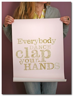 everybody dance clap your hands poster