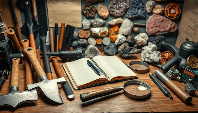 أدوات ومصادر للمعدنين المبتدئين