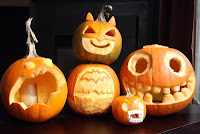 pumpkin jack-o-lantern family wallpaper