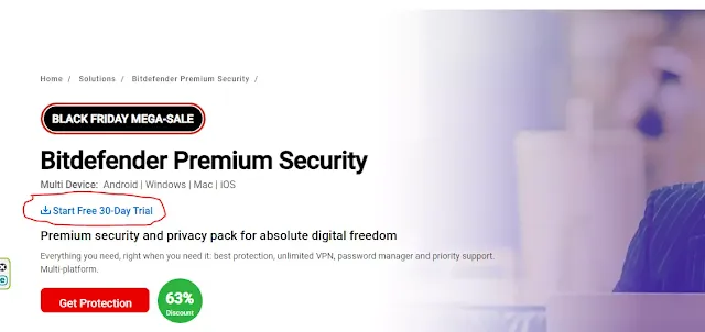 تحميل Bitdefender Total Security 2023 برابط مباشر