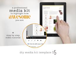   DIY Media Kit Template