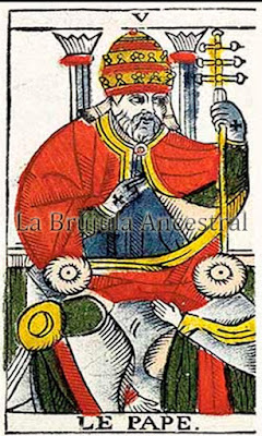 El Papa en el Tarot de Marsella