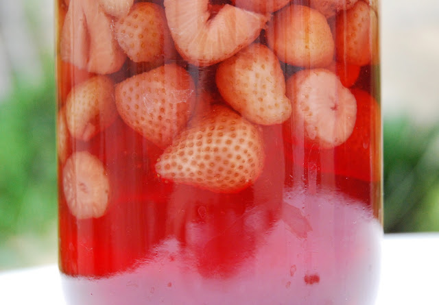 Liqueur de fraises