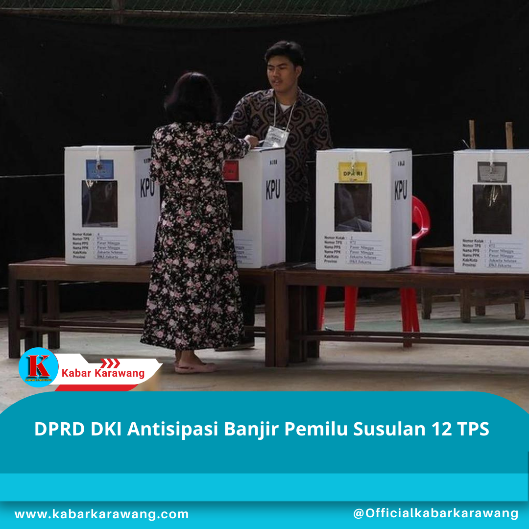 DPRD DKI Antisipasi Banjir Pemilu Susulan 12 TPS