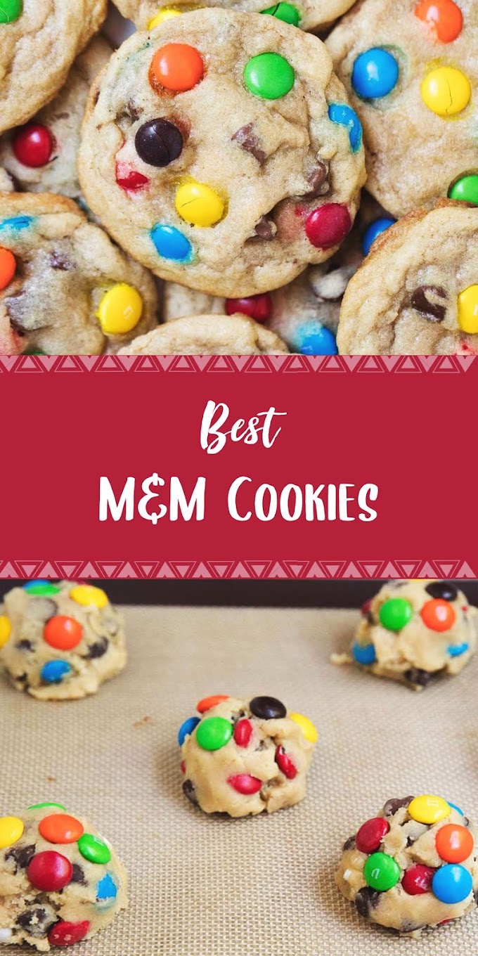 Best M&M Cookies