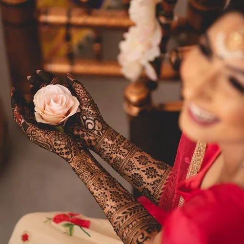 Traditional Mehendi designs -Henna wedding bride