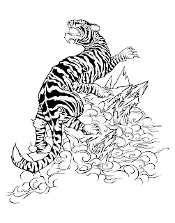 tiger tattoos, tattooing