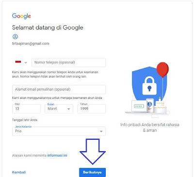 buat akun gmail baru