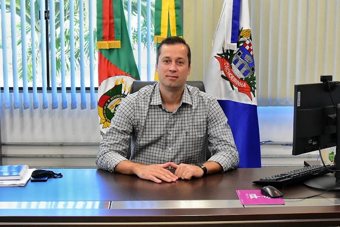 Cristian Wasem assume como prefeito interino de Cachoeirinha