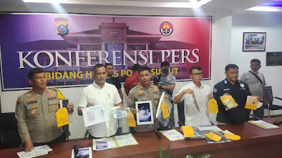 Konferensi Pers, Terungkap Pelaku Pembunuhan Anak Dan Ibu, Pihak Pemerintah Apresiasi Kepolisian