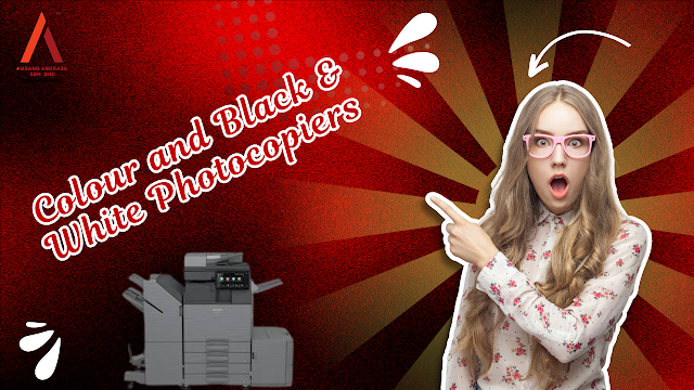 The Difference Between Colour and Black & White Photocopiers