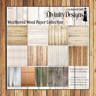 Divinity Designs Weathered Wood Paper Collection