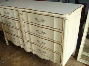 ... was a child was white french provincial...very much like this one