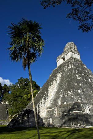 Temple 1 Mayan ruins, Guatemala
