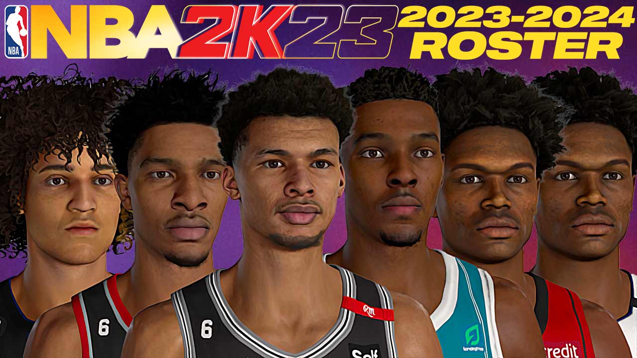 NBA 2K23 20232024 DNA Ultimate Roster Shuajota NBA 2K24 Mods