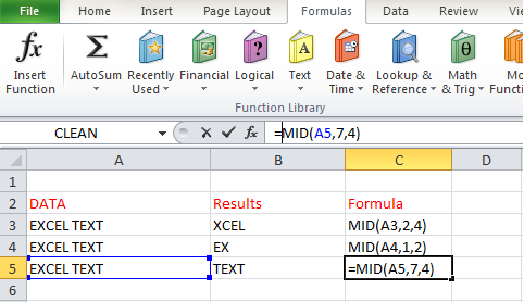 Excel Text Functions, Excel Text, Excel mid, Excel Find Function, Excel convert text to number