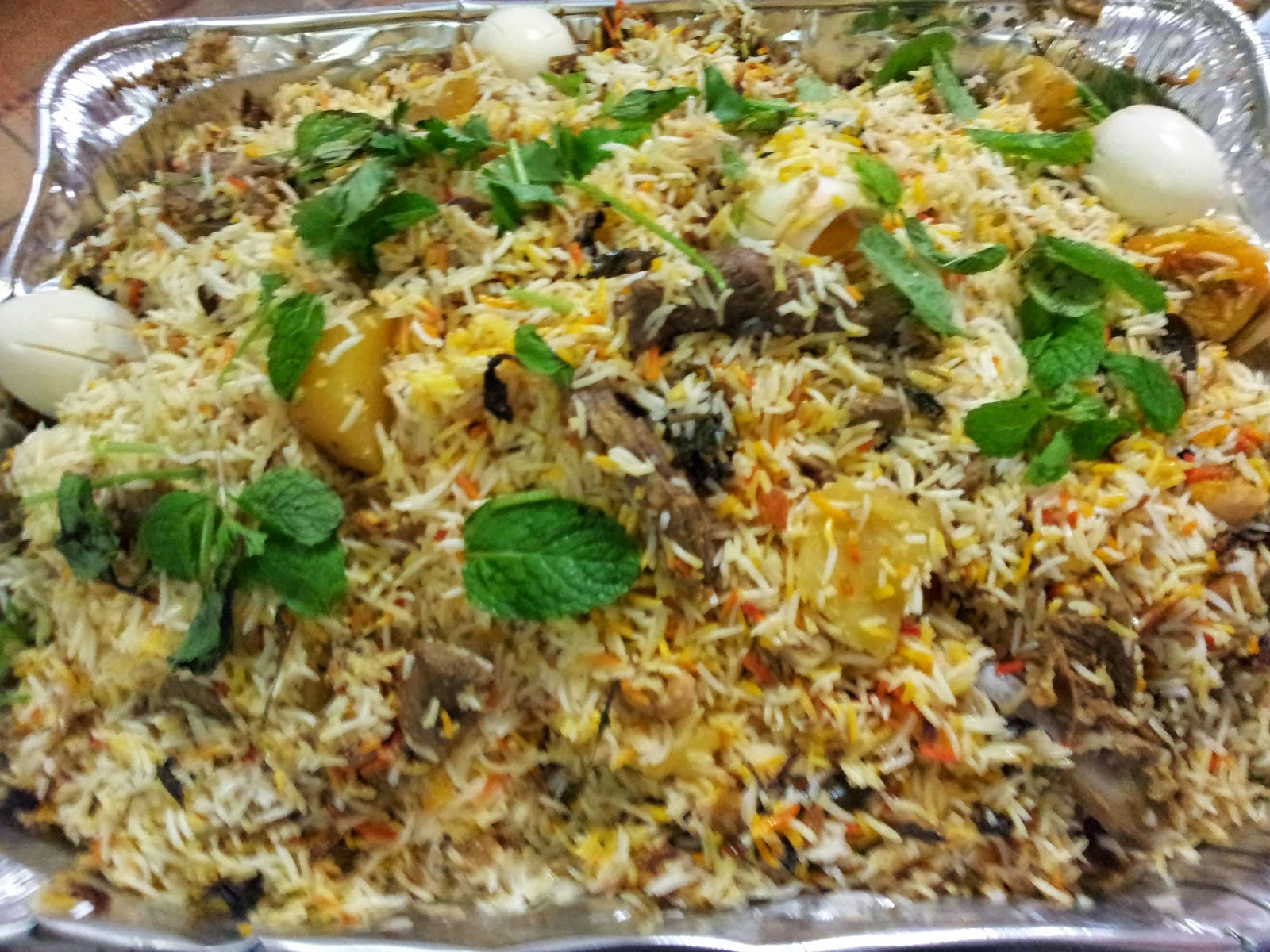 ZULFAZA LOVES COOKING: Nasi beriani pakistan ayam dan 