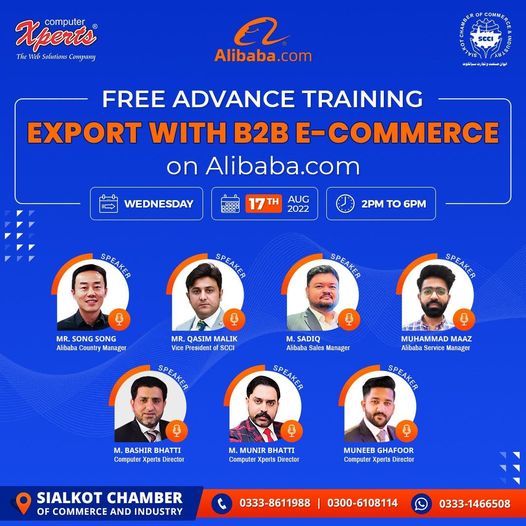 Free Advanced Alibaba Training Seminar at Sialkot