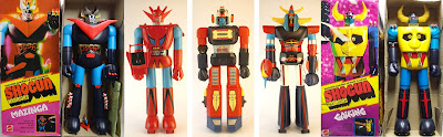 Mattel Shogun Warriors Great Mazinga - Dragun - Diamos - Raydeen  - Giaking