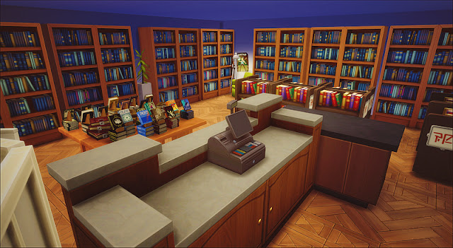 Sims 4 Bookstore