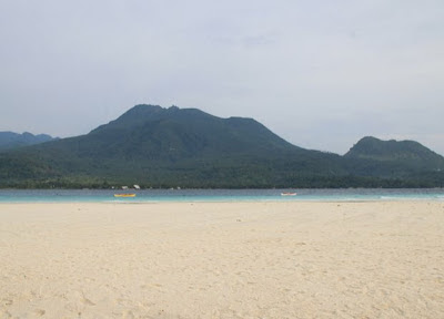 The finest of Camiguin Island is their white sand