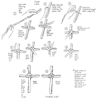 the recycled catholic how to make a palm cross